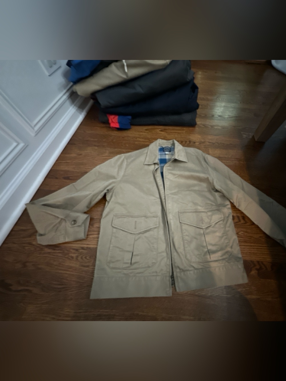 J. Crew Khaki Work Flight Jacket